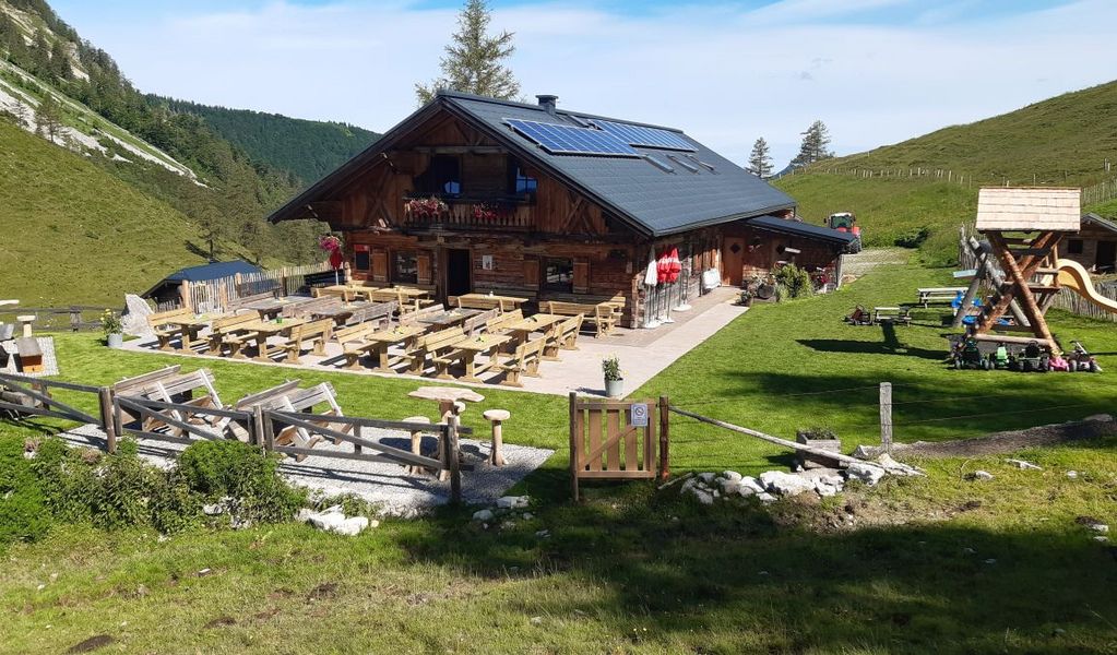 Posch´n Hütte auf der Genneralm - Hintersee - Fuschlsee