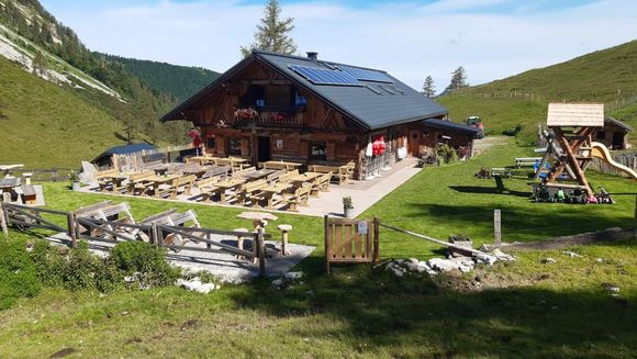 Posch´n Hütte auf der Genneralm - Hintersee - Fuschlsee