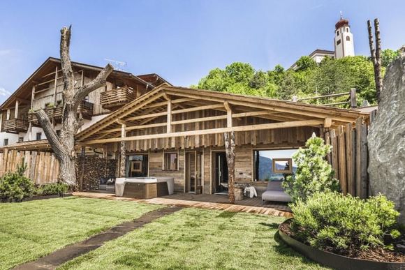 Kirchwieserhof Naturchalet - Lajen am Eingang nach Gröden - Eisacktal