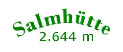 Logo - Salmhütte - Kals - Kärnten