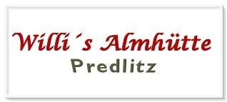 Logo - Willi´s Almhütte - Predlitz - Steiermark