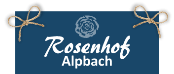 Logo - Rosenhof´s Almhütte - Alpbach - Tirol