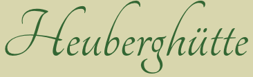 Logo - Untere Heuberghütte - Mittelberg - Vorarlberg